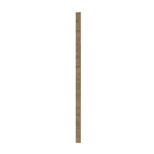 INK blende tbv koppeling 2 hoge kasten - 1 deur greeploos - decor - 7x1.6x169 cm - Naturel eiken