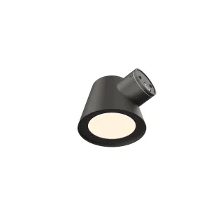 INK LED 008 Wandlamp - LED 3000K + 4000K Lamp - Geborsteld metal black