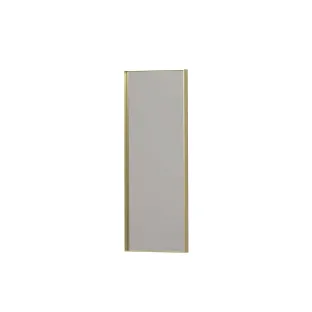 INK SP18 spiegel - rechthoek in kader - 30x4x80 cm - Geborsteld mat goud