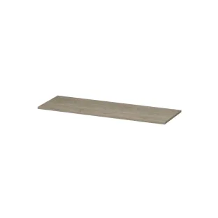 INK Topdeck 40 Afdekplaat t.b.v onderkast hout decor - 120x40x1.6 cm - Greige eiken