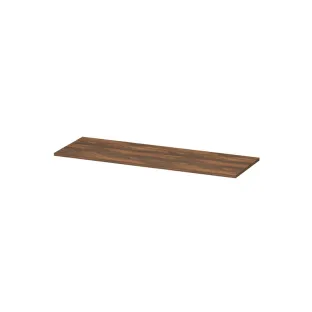 INK Topdeck 40 Afdekplaat t.b.v onderkast hout decor - 120x40x1.6 cm - Noten