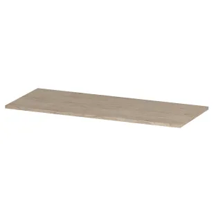 INK Topdeck 40 Afdekplaat t.b.v onderkast hout decor - 100x40x1.6 cm - Ivoor eiken