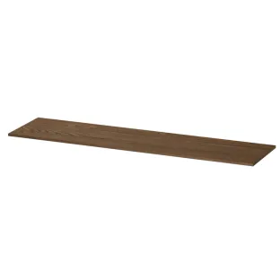 INK Topdeck 45 Afdekplaat onderkast - 180x45x1.6 cm - Massief eiken chocolate