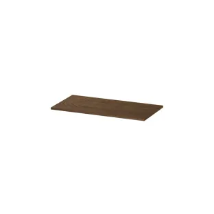 INK Topdeck 45 Afdekplaat onderkast - 90x45x1.6 cm - Massief eiken chocolate