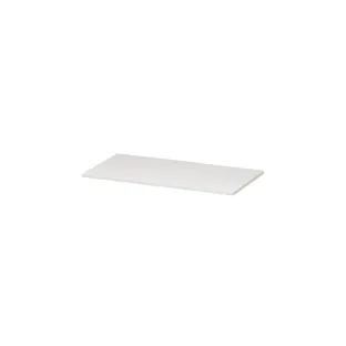 INK Topdeck 45 Afdekplaat tbv onderkast gelakt - 120x45x1.6 cm - Mat wit