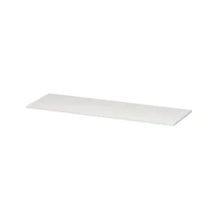 INK Topdeck 45 Afdekplaat tbv onderkast gelakt - 180x45x1.6 cm - Hoogglans wit