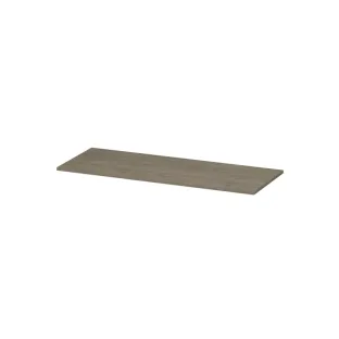 INK Topdeck 45 Afdekplaat tbv onderkast hout decor - 120x45x1.6 cm - Greige eiken