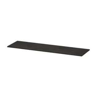 INK Topdeck 45 Afdekplaat tbv onderkast hout decor - 160x45x1.6 cm - Houtskool eiken