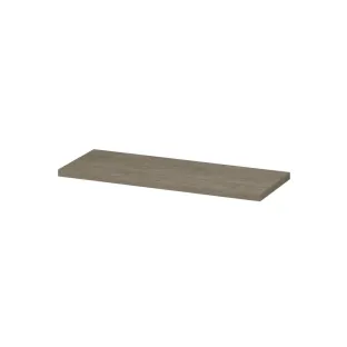 INK Topdeck 45 Afdekplaat tbv onderkast houten decor - 120x45x3.5 cm - Greige eiken