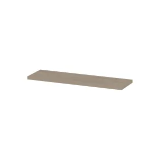 INK Topdeck 45 Afdekplaat tbv onderkast houten decor - 120x45x3.5 cm - Ivoor eiken