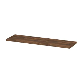 INK Topdeck 45 Afdekplaat tbv onderkast houten decor - 160x45x3.5 cm - Noten
