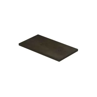 INK Topdeck XS wastafelbald tbv onderkast - 40x22x1.6 cm - Fineer Charcoal