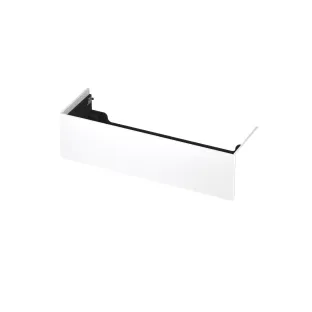 INK wastafelonderkast push to open - gelakt - 1 lade - 140x45x37.6 cm - Mat wit