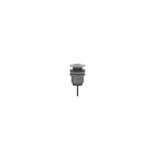 IVY - Design plug stop&go - Geborsteld metal black PVD