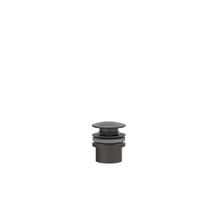 IVY - Design plug stop&go - RVS316 geborsteld carbon black PVD