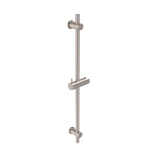 MAY Glijstang 70 cm met houder - Geborsteld nickel PVD