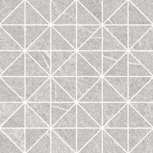 Mozaiek tegel - Tilorex Derval grey Mat - 30x30 cm - Gerectificeerd - Keramisch - 11 mm dik - VTX60710