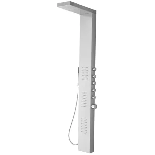 Xellanz Ohio douchekolom - thermostatisch - hoogte 158 cm - RVS