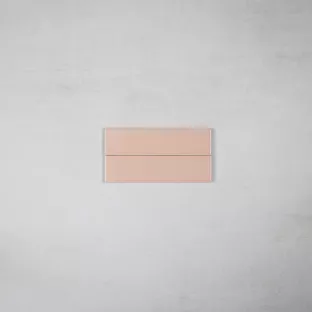 Tilorex Monza - Wandtegel Glans roze - 5x20 cm - Keramiek - 8 mm dik