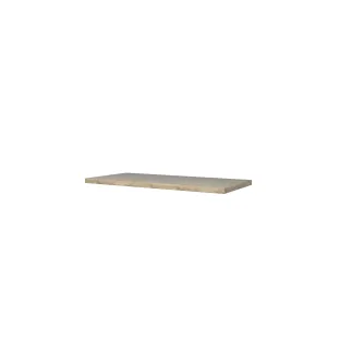 Proline Top afdekplaat decor - 100x46x3.2 cm - Raw oak