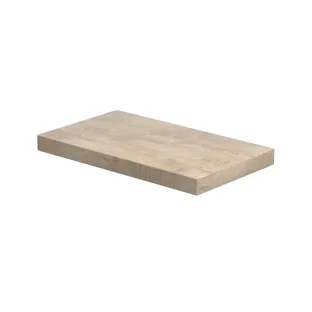 Proline Top Fontein afdekplaat - 40x23x3.2 cm - Raw oak