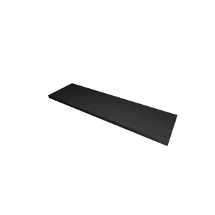 Proline wandplank decor - Black oak - 120x20x3.2 cm