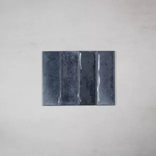 Tilorex Liano - Wandtegel Gepolijst blauw - 6.5x20.2 cm - Keramiek - 8 mm dik