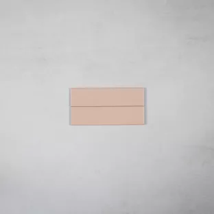 Tilorex Monza - Wandtegel Mat roze - 5x20 cm - Keramiek - 8 mm dik