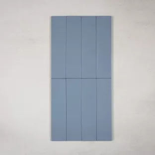 Tilorex Saffi - Wandtegel Mat blauw - 6x24 cm - Keramiek - 9.5 mm dik