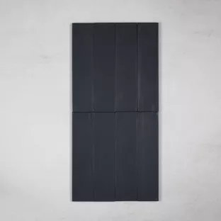 Tilorex Saffi - Wandtegel Mat zwart - 6x24 cm - Keramiek - 9.5 mm dik