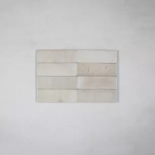 Tilorex Sassari - Wandtegel Glans beige - 5x15 cm - Keramiek - 10 mm dik