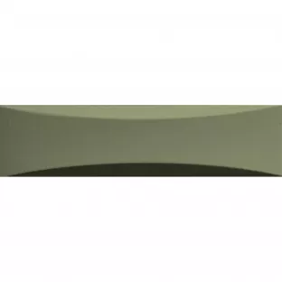 Tilorex Siena - Wandtegel Mat lichtgroen - 5x20 cm - Keramiek - 14 mm dik