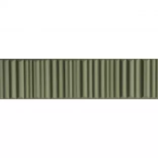 Tilorex Siena - Wandtegel strepen Mat lichtgroen - 5x20 cm - Keramiek - 9 mm dik