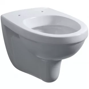 Trevi verkort hangend toilet - Glans wit - 49 cm diep