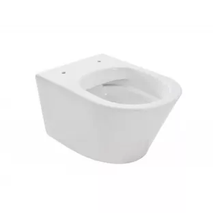 Vesta hangend randloos toilet - Glans wit - 52 cm diep