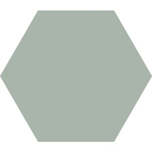Vloertegel en wandtegel - Hexagon Timeless Jade mat - 15x17 cm - 9 mm dik