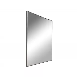 Xellanz Fina spiegel rechthoek met lijst 50x60x2.1 cm aluminium