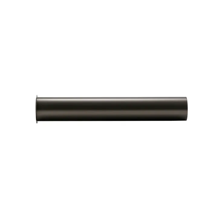 Wiesbaden UniMatch sifon verlengbuis met kraag - 20 cm - gunmetal
