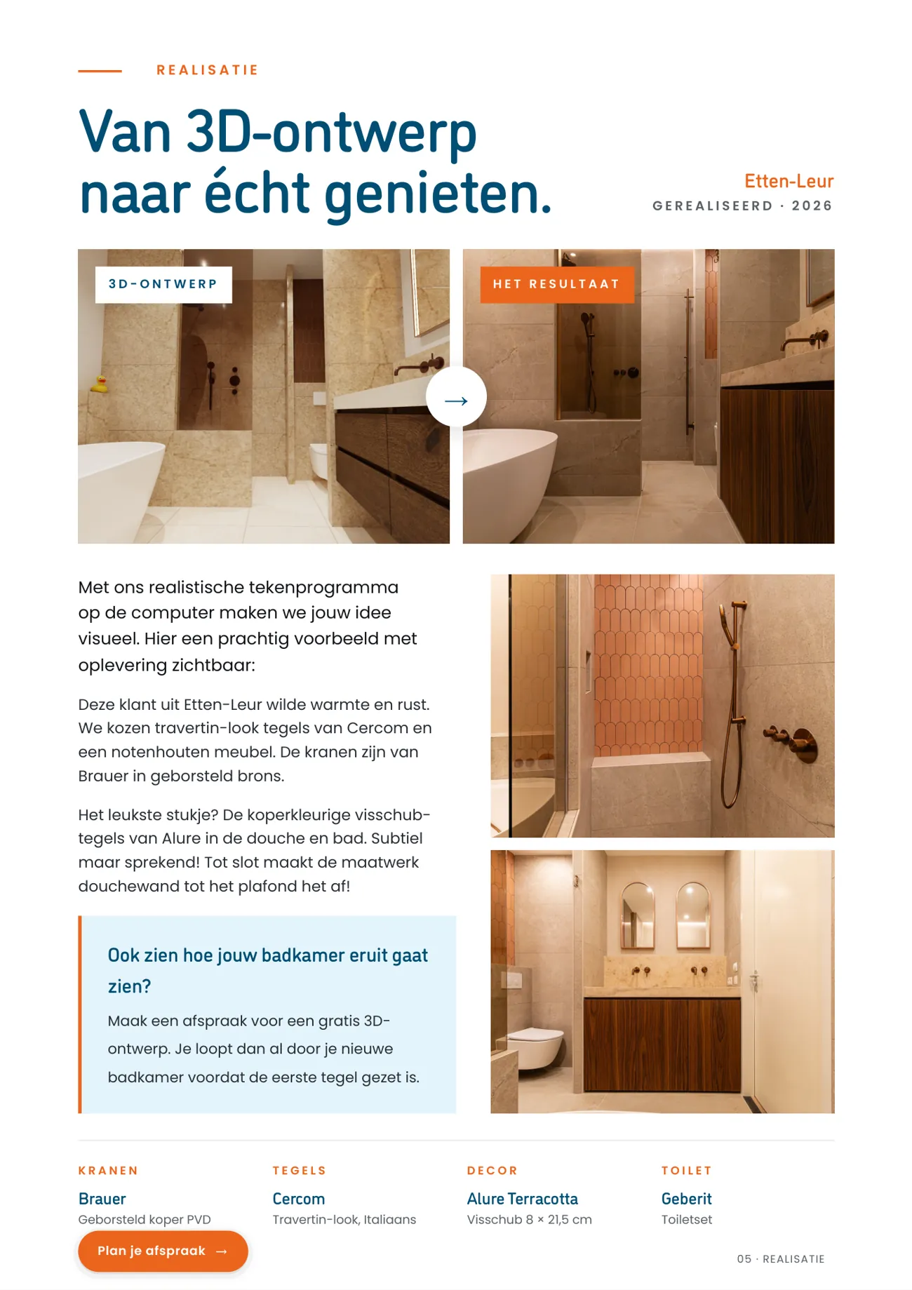 Pagina 5 van het badkamermagazine