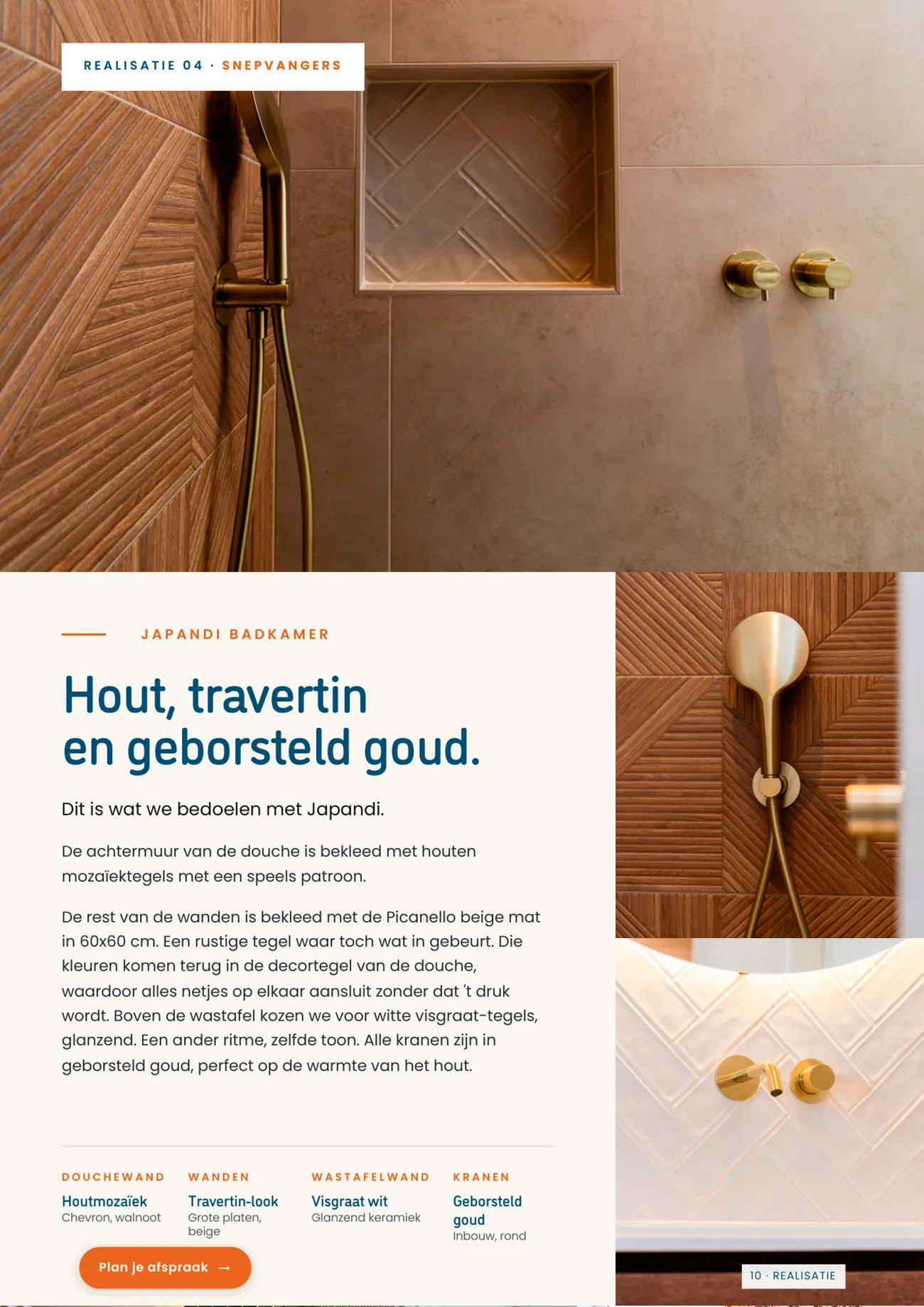 Pagina 10 van het badkamermagazine